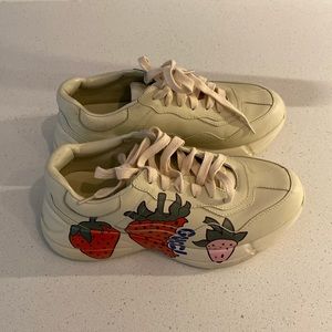 Inspired GG Strawberry Sneakers